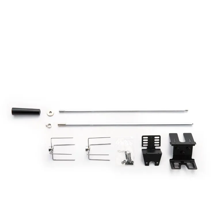 GRILL ROTISSERIE KIT SET CS-6027 TWO SECTIONS